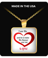 Song of Solomon 2:4 - NECKLACE - GOLD