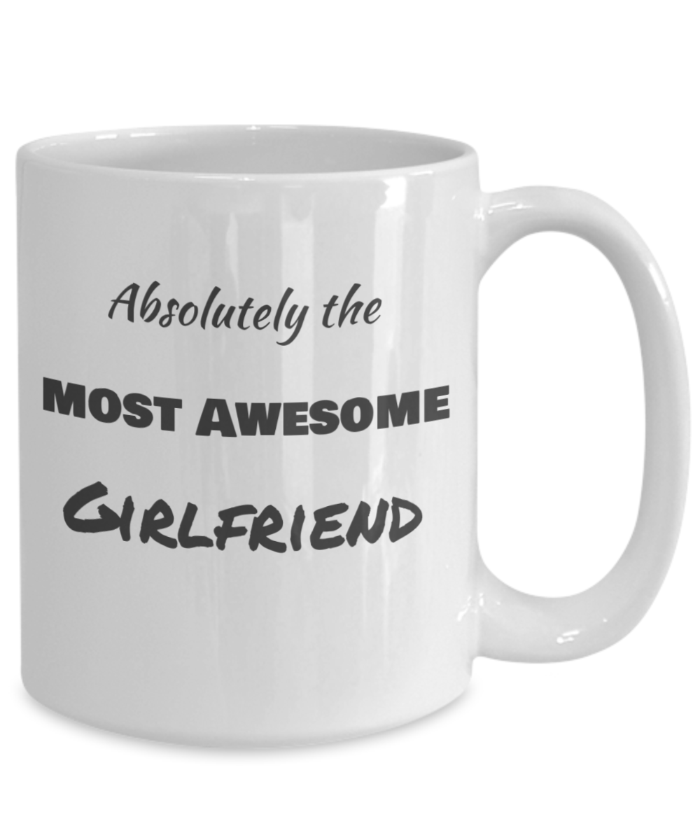 Absolutely The Most Awesome Girfriend-2nd edition-Plain BW Text