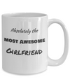 Absolutely The Most Awesome Girfriend-2nd edition-Plain BW Text