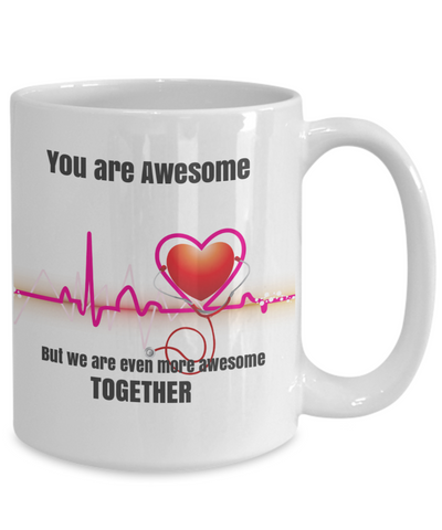 Awesome Together-Heart Throb Mug