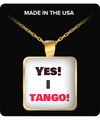 Yes, I Tango-Gold necklace